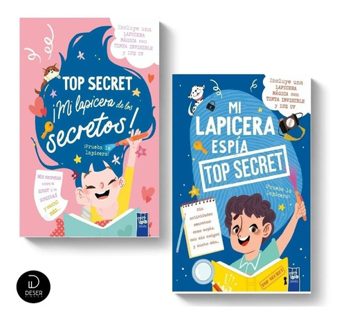 Elige Tu Libro Top Secret  Mi Lapicera Espia O Recuerdos