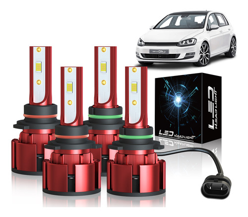 Faros Delanteros Led Para Honda Accord 2003-2007