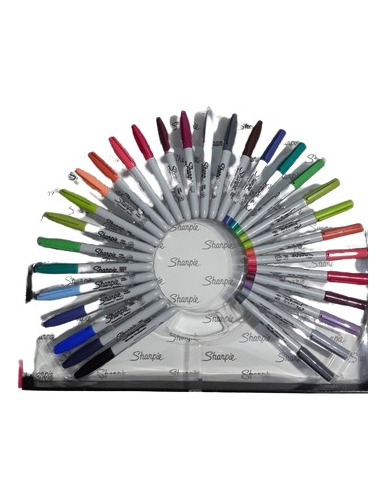 Marcador Sharpie Colores Cosmicos Alien Ruleta X 30 Colores