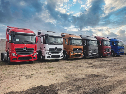 Imagem 1 de 8 de Conjunto 0km Mercedes Benz Actros 2651 + Rodotrem Basculante