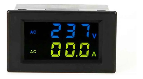 * Voltímetro Amperímetro Con Doble Pantalla Lcd Digital D85-