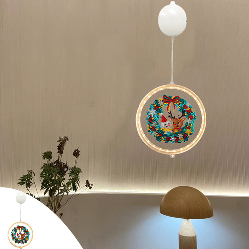 Lámpara Led Con Diseño De Diamante, Diseño De Papá Noel, Dis