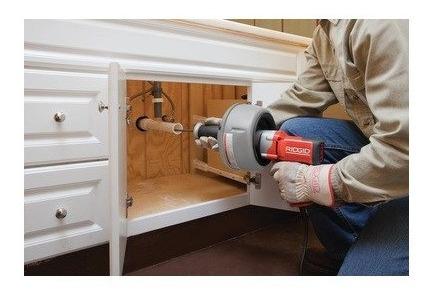 Imagen 4 de 5 de Destapador De Cañerías Eléctrica K-45 Ridgid + Regalo