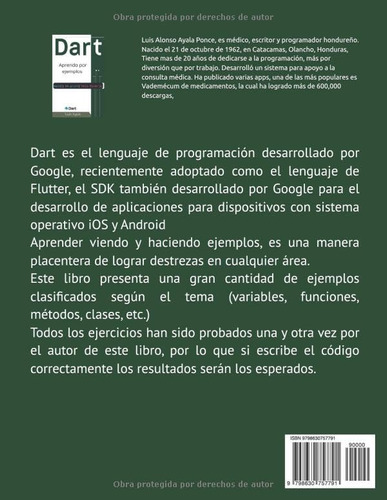 Dart Aprende Por Ejemplos: Haga Sus Apps (desarrollo Practic