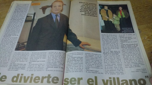 Revista  Super Tv Guia 7  Jorge Marrale El Villano Año 2004