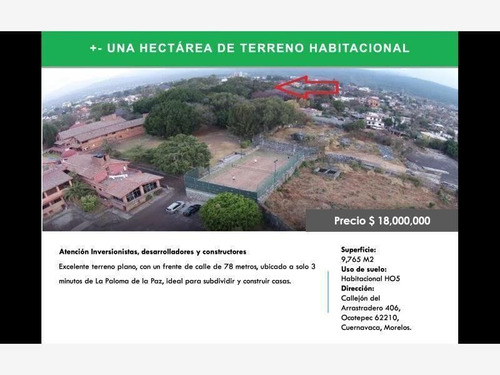 Terreno En Venta Ocotepec