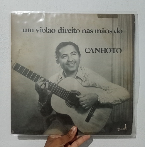 Lp Vinil Canhoto Da Paraíba - Um Violão (mpb/choro/1974)