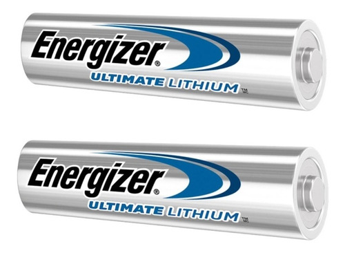 Pilas Aa De Litio Energizer - Precio Publicado Por 1 Par 