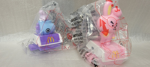 Set De 7 Figuras Bt21 Colección Completa Mcdonald's Armys