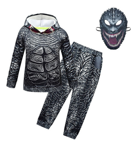 Traje De Cosplay Godzilla Para Niños, Juego Completo