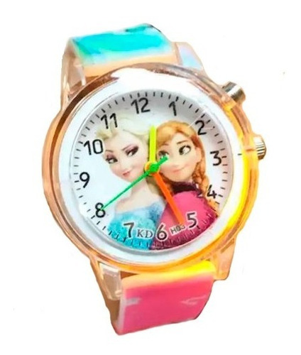 Reloj Frozen Princesa Elsa Para Niñas Luminoso
