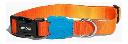 Coleira Zee Dog Gradients Solaris Para Cães M Cor Laranja-claro