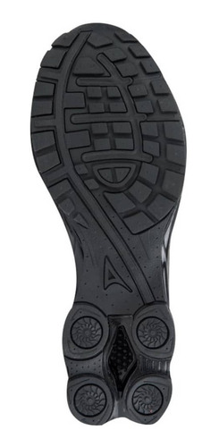 Tenis Caballero Pirma 4015 Deportivo Running En Negro
