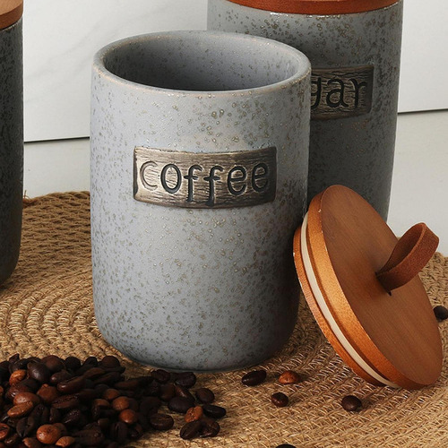 Jarra De De Recipiente De Café, Lata De Té, Recipiente De