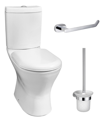 Wc Parma Advance Piso + Accesorios Mondo