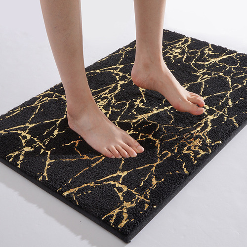 Nuevo Alfombra De Salón Con Estampado De Mármol