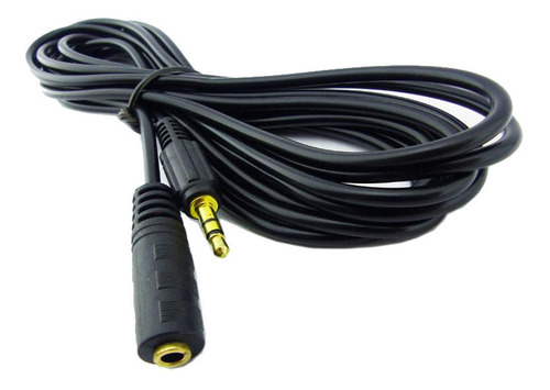 Cable Audio Extension 3mts Plug 3.5mm Jack 3.5mm Calidad