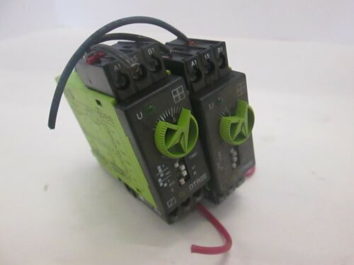 Tele Haas, Timer Relay, Dtr2e, Used, Lot Of 2 Ssh