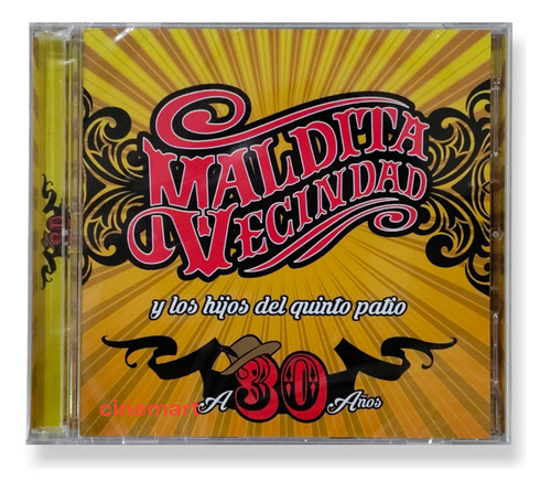 Maldita Vecindad Y Los Hijos Delquintopatio A 30 Años Cd+dvd