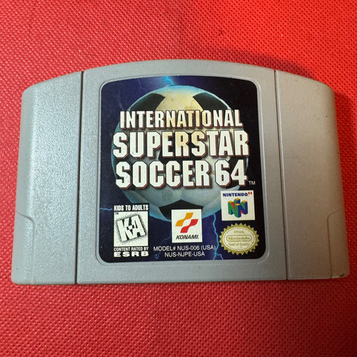 International Superstar Soccer 64 Nintendo 64 N64  B