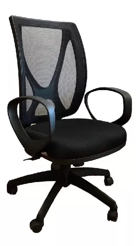 Silla Pc/oficina Ergonomica Rudy Roby Flex Alta C/brazos C/f