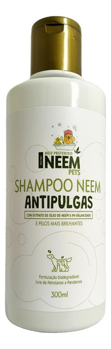 Shampoo Neem Pets Pelos Brilhantes Com Ação Antipulgas