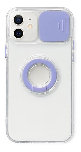 Funda Protectora Camara Anillo + Mica Para iPhone 8 / 7 Plus