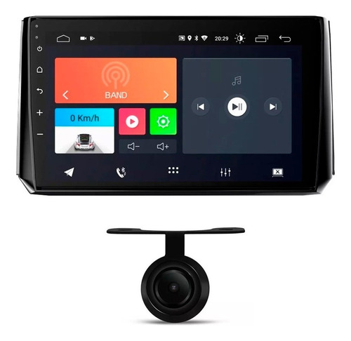 Central Multimídia Onix 2020 Android 10 Bt Gps Wifi + Câmera
