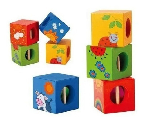 Cubos Discovery Animales Bloques Classic World Educando