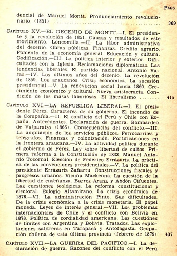 Historia De Chile Luis Galdames Empresa Editora Zig Zag 1944 (Usado)