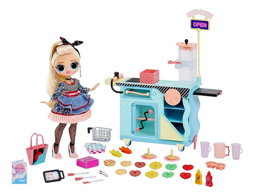 Muñeca Lol Omg Miss Sundae Set To Go Diner +45 Sorpresas