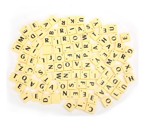 Interesante Juego De Mesa Puzzle Tiles Letters Interactive