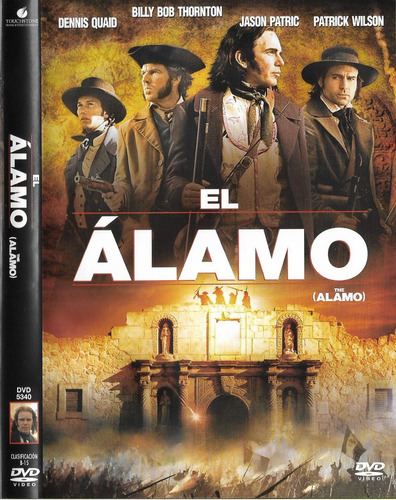 El Álamo Dvd Billy Bob Thornton Dennis Quaid Patrick Wilson