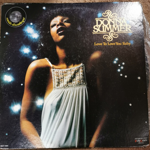 Disco Lp:donna Summer- Love To Love You Baby,,