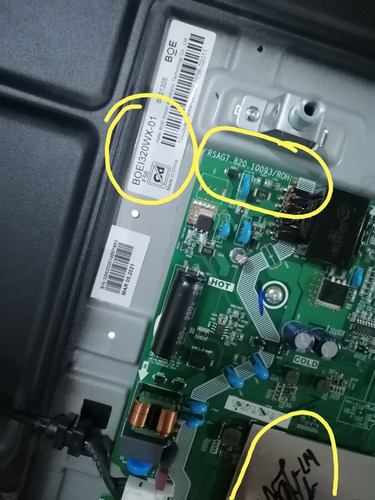 Tarjeta Main Hisense 32h4000gm Rsag7. 820.10093/roh (Usado)