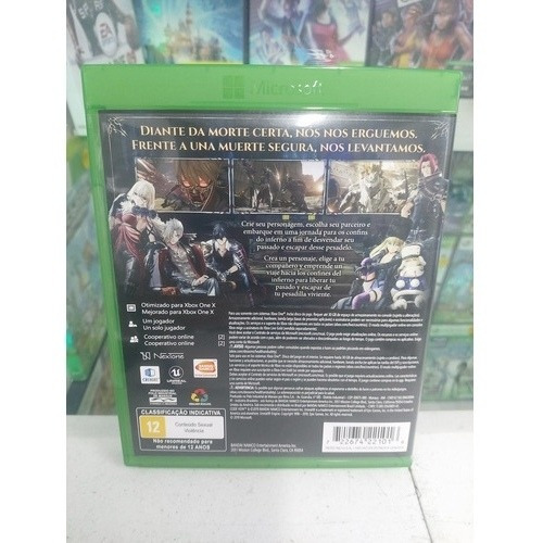 Jogo Xbox One / X Code Vein Mídia Física Original (Usado)