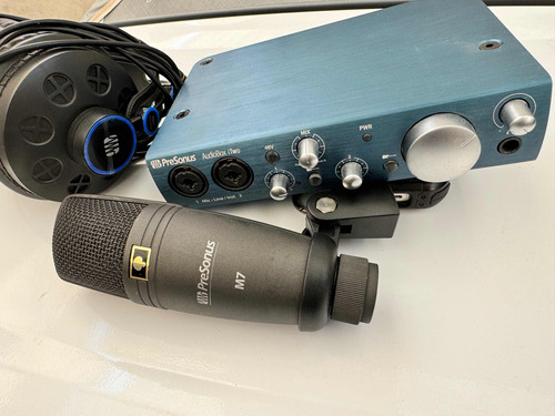 Kit De Grabación Presonus Itwoo (interface, Mic Y Audífonos)