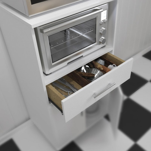Imagen 6 de 10 de Rack Organizador Para Microondas Y Grill G11 Centro Estant