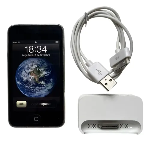 Ipod Touch 2a Geração A-1288/ 16gb + Dock Station Carregador