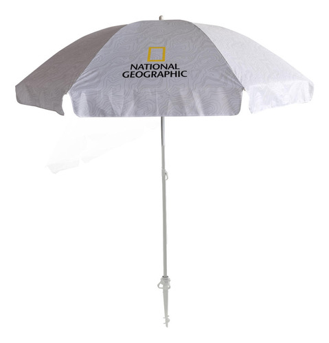 National Geographic Quitasol Blanco 250cm National Grographi