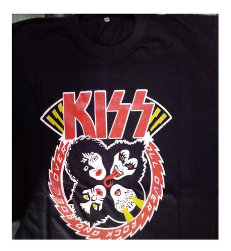 Imagen 1 de 1 de Remera Kiss (ultratumba)