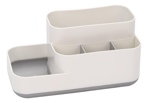 Organizador De Baño Jabonera Porta Cepillos Cosmeticos