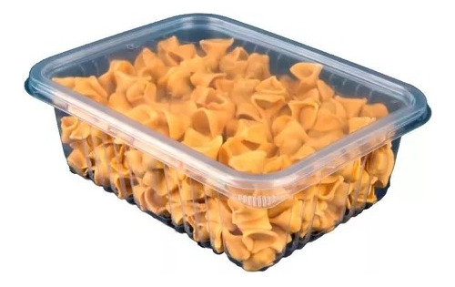 Embalagem Microondas E Freezer 1000ml G305 C/20 Marmitas Cor Translúcido
