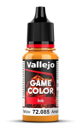 Game Color 17ml.085-tinta Amarillo Color 72085 TINTA AMARILLA-YELLOW INK