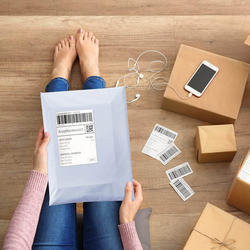 100 Bolsas Sobres Envios Plástico Para Paquetería Ecommerce