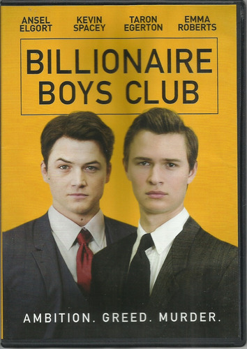 Billionaire Boys Club [importada] | Dvd Película Nueva 
