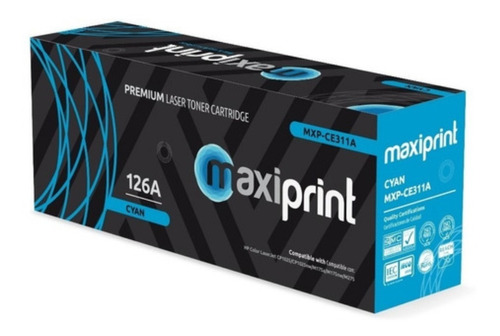 Toner Hp 126a Ce311a Cian Laserjet Pro Color Cp1020