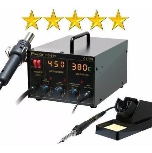 Estacion De Soldado Proskit Ss989 Digital Aire Caliente 700w