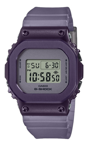 Reloj Casio Dama G-shock Gm-s5600mf-6d Sumergible Violeta