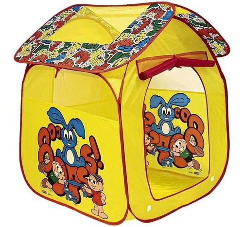 Barraca Portátil Infantil Casa Diversos Modelos Zippy Toys Cor Turma da Mônica